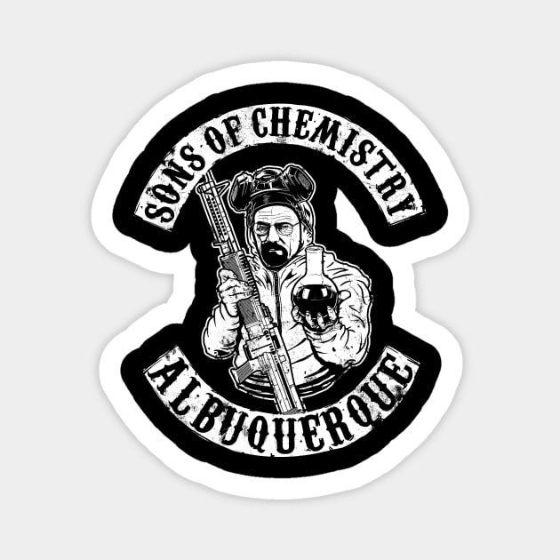 Sons of Chemistry Sticker by spacemonkeydr